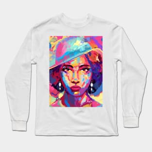 Model fashion Long Sleeve T-Shirt